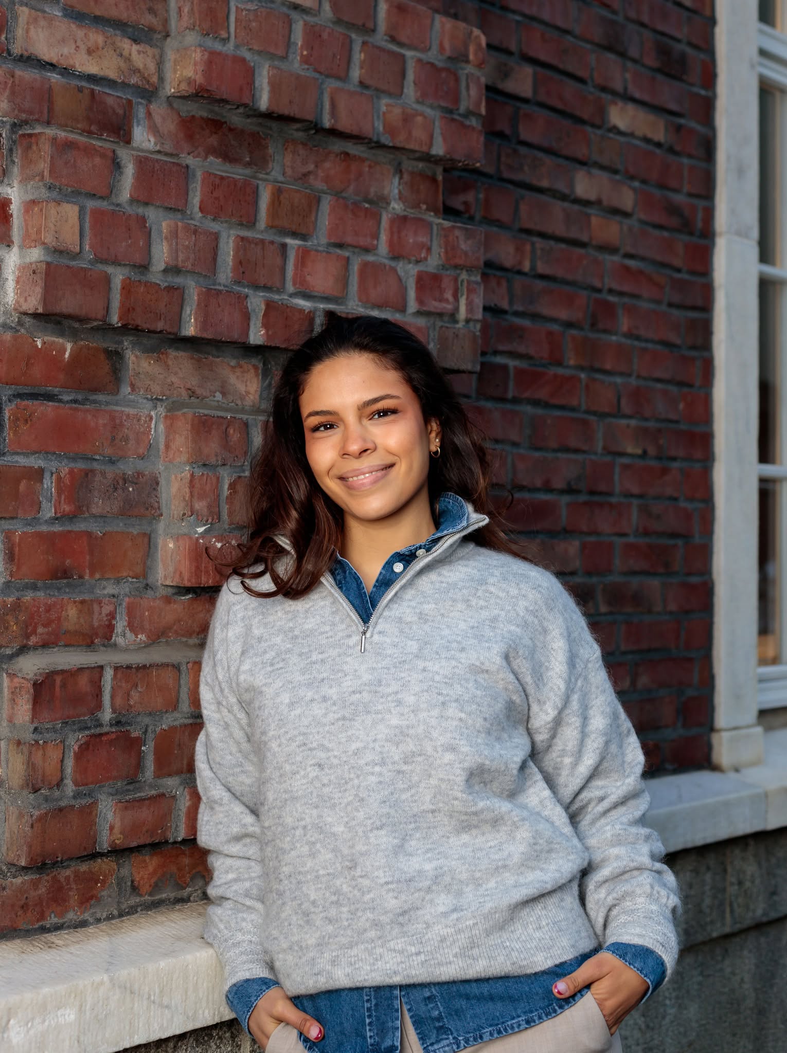 Juliet Genser - Grå/ Light Grey Melange